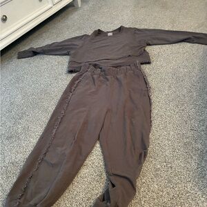 Women's Casual Grey Jogger set Super Soft!